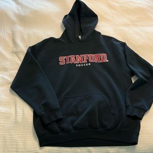 Stanford Soccer Hoodie Size Large